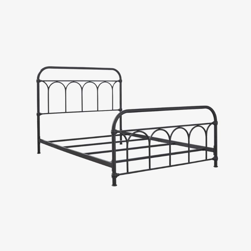 Cama negro Nashburg Queen - Image 2