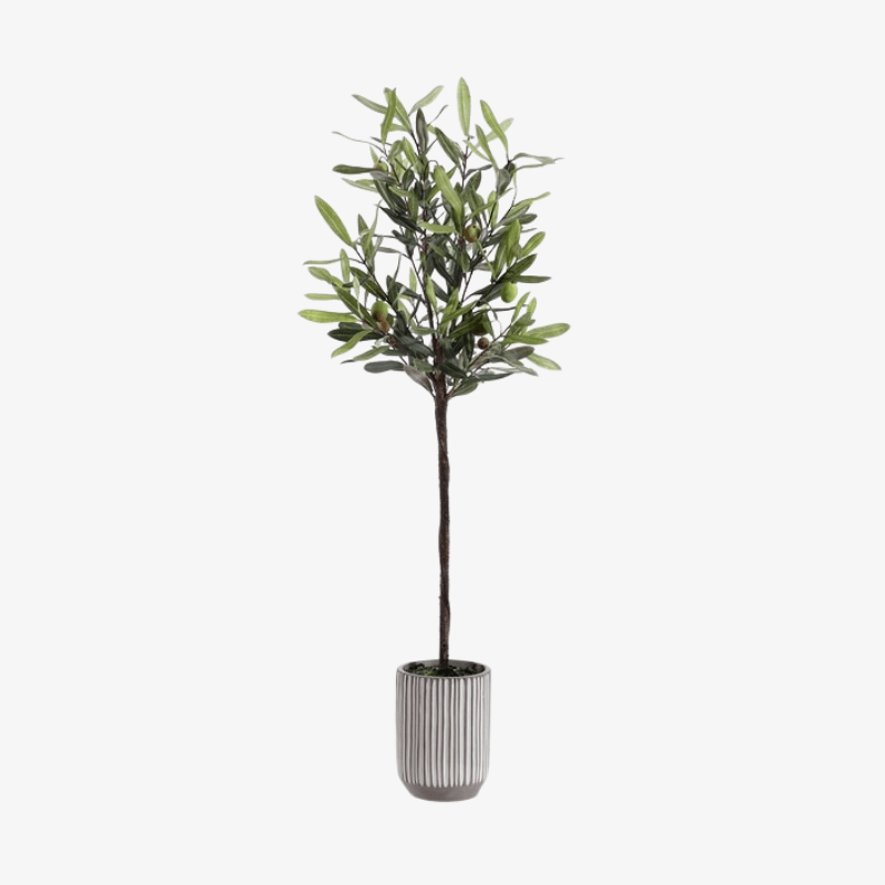 Olivo artificial en maceta