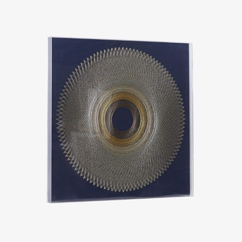 Cuadro de hilos circular