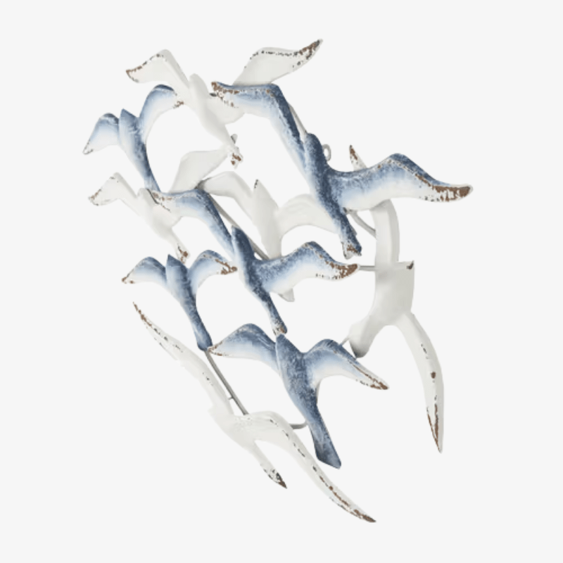Pájaros de Metal Azul - Image 4