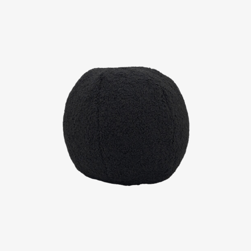 Cojin Bola Negro