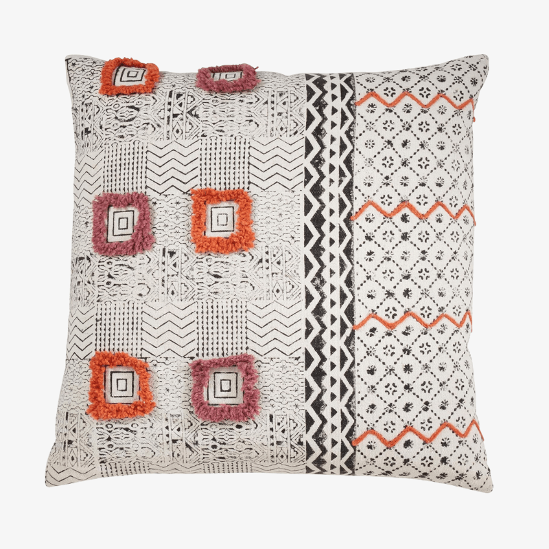 Cojín Estampado Bloques