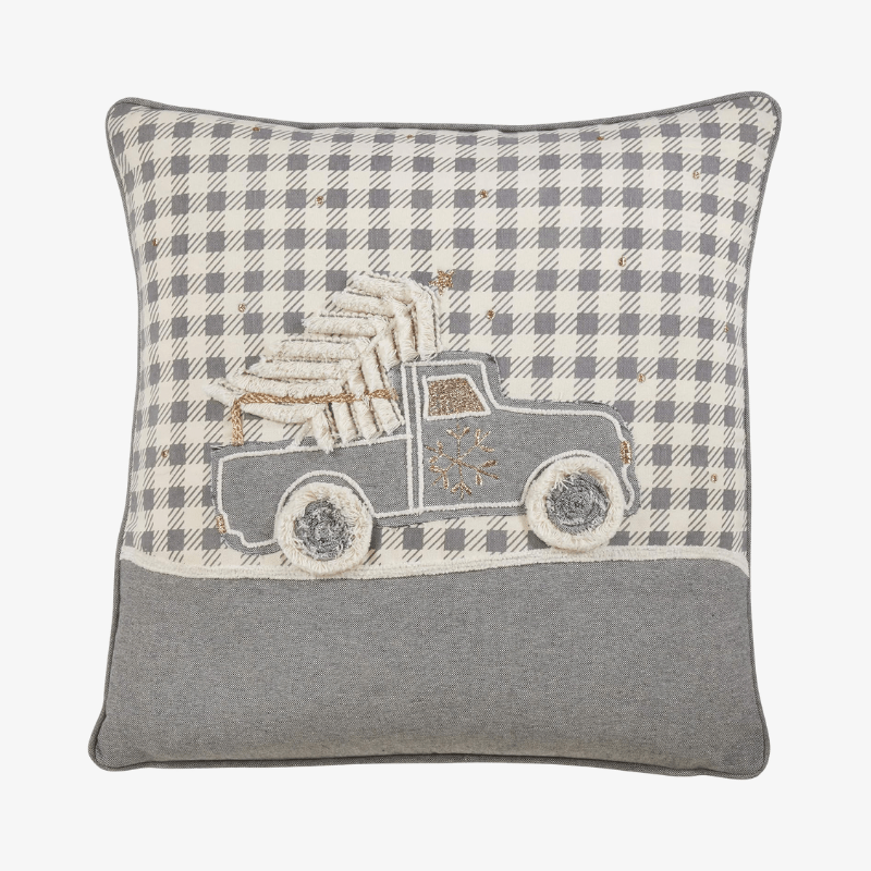 Cojín Navideño Camión Pino