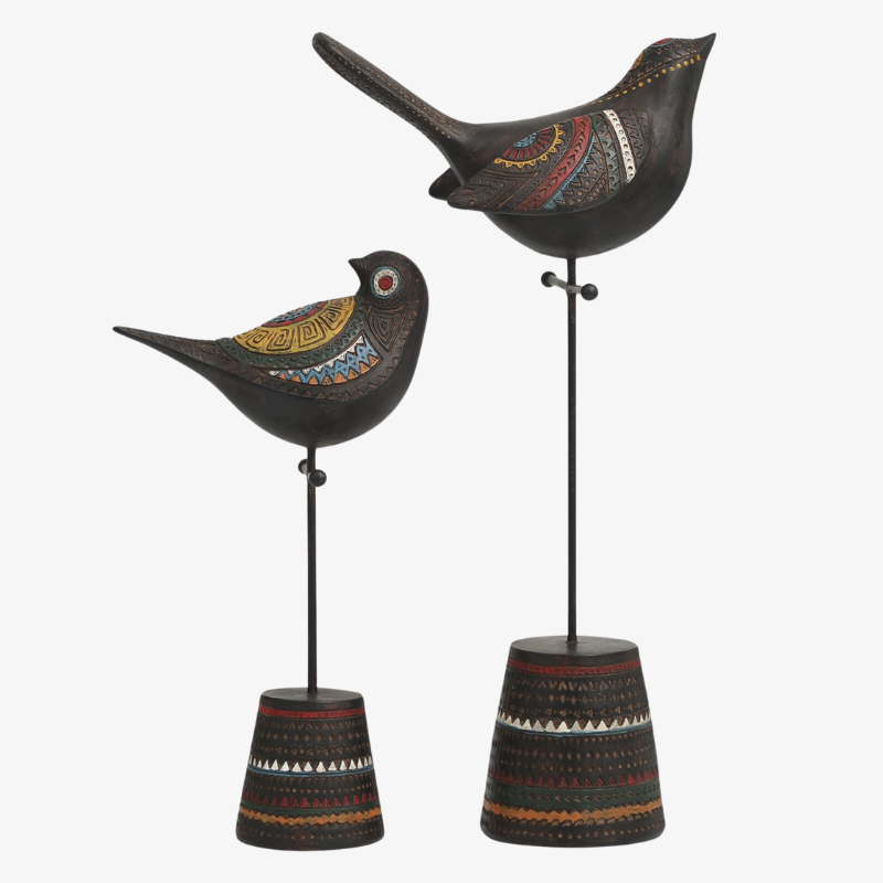Set pájaros tribal