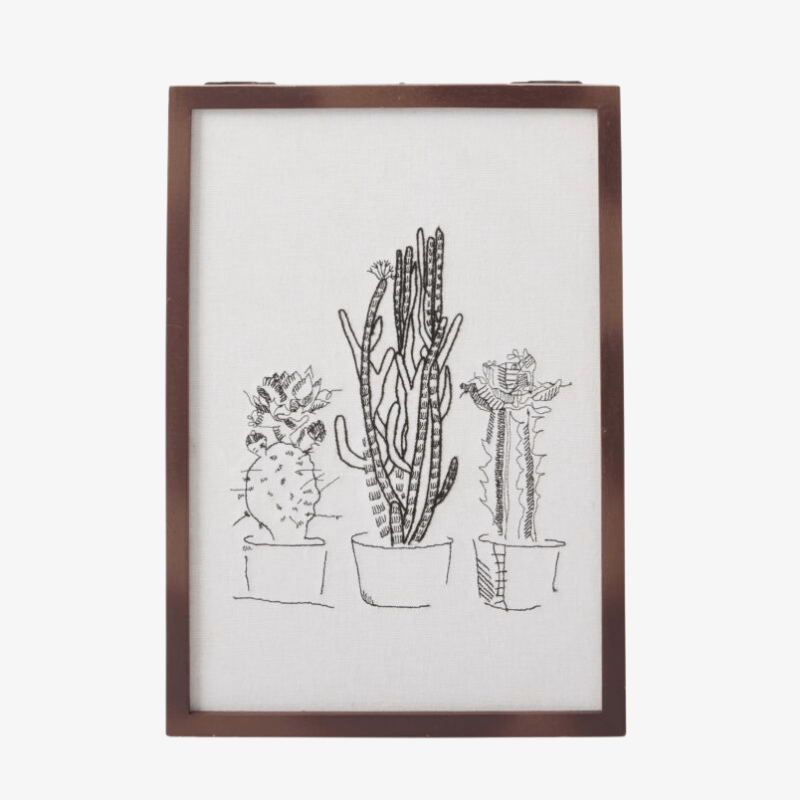 Cuadro Trío de Cactus