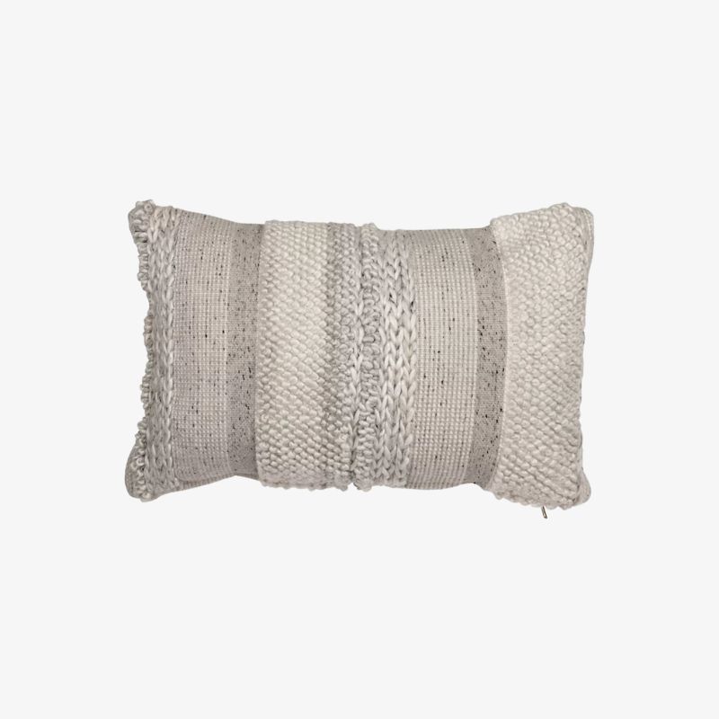 Cojín Gris/blanco Standon