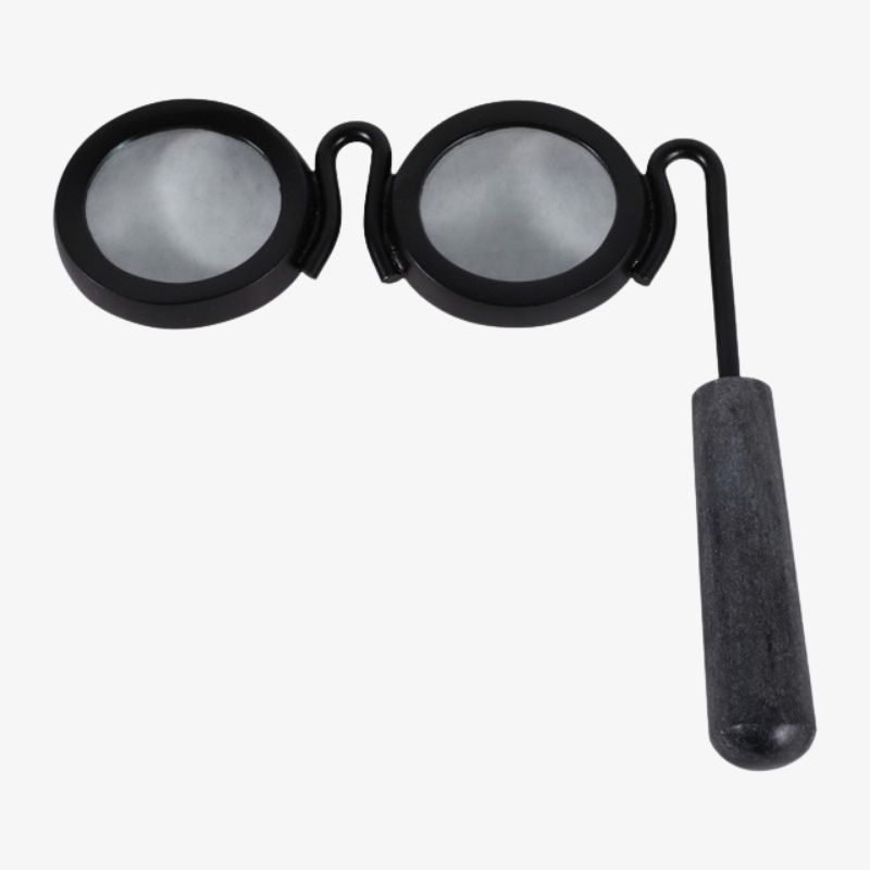 Lupa mármol negro