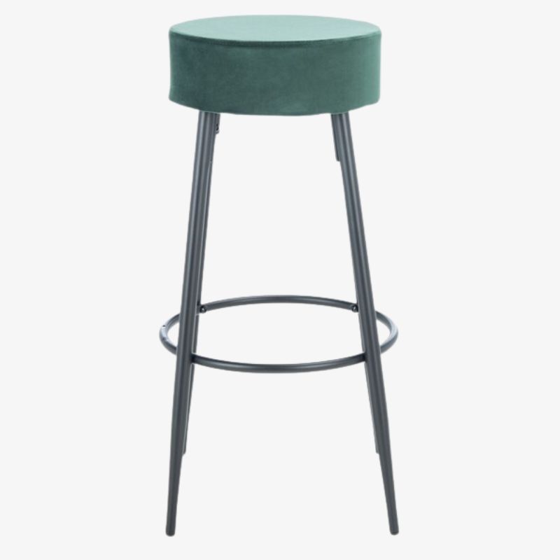 Silla de bar verde